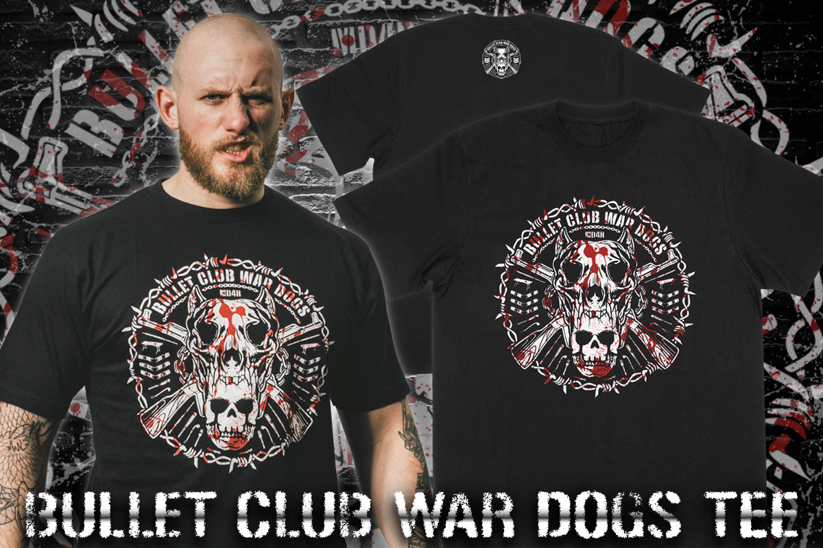 BULLET CLUB WAR DOGS「DPSCM」Tシャツ