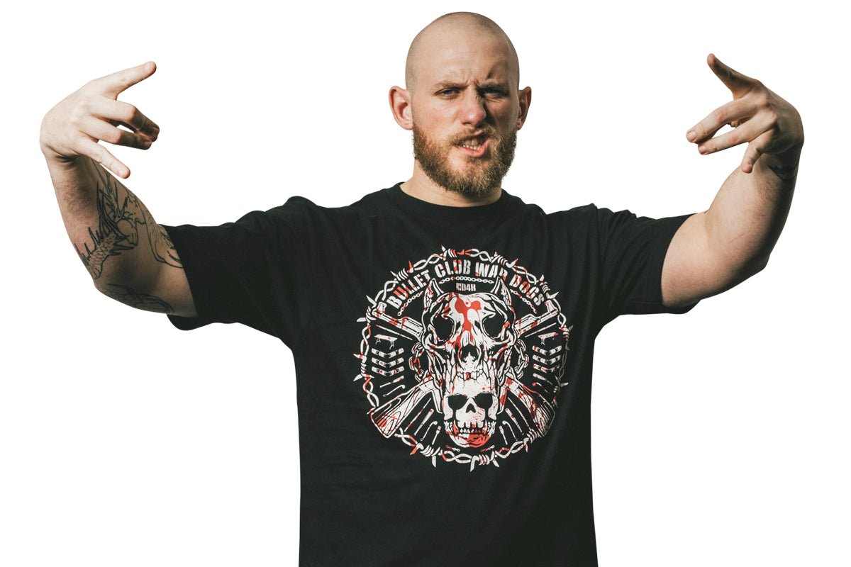 BULLET CLUB WAR DOGS「DPSCM」Tシャツ