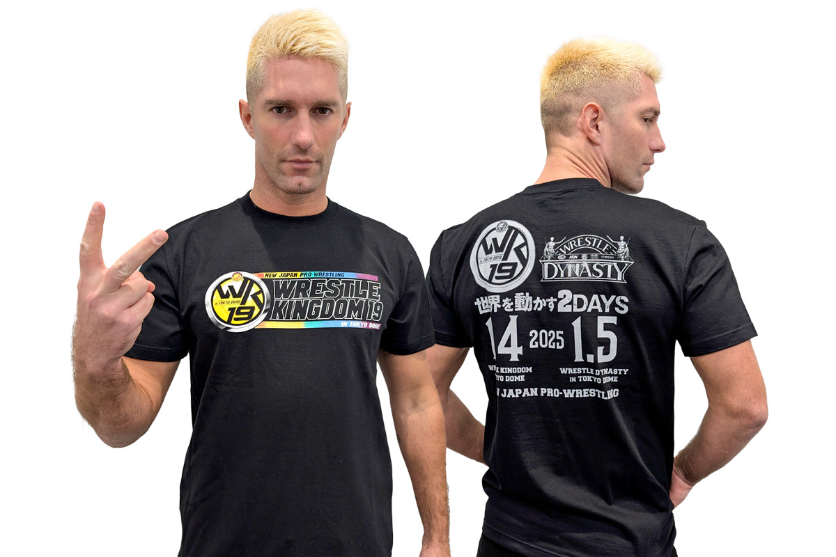 WRESTLE KINGDOM 19 大会記念 Tシャツ