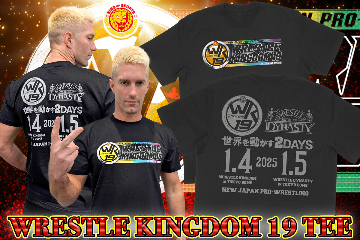 WRESTLE KINGDOM 19 大会記念 Tシャツ