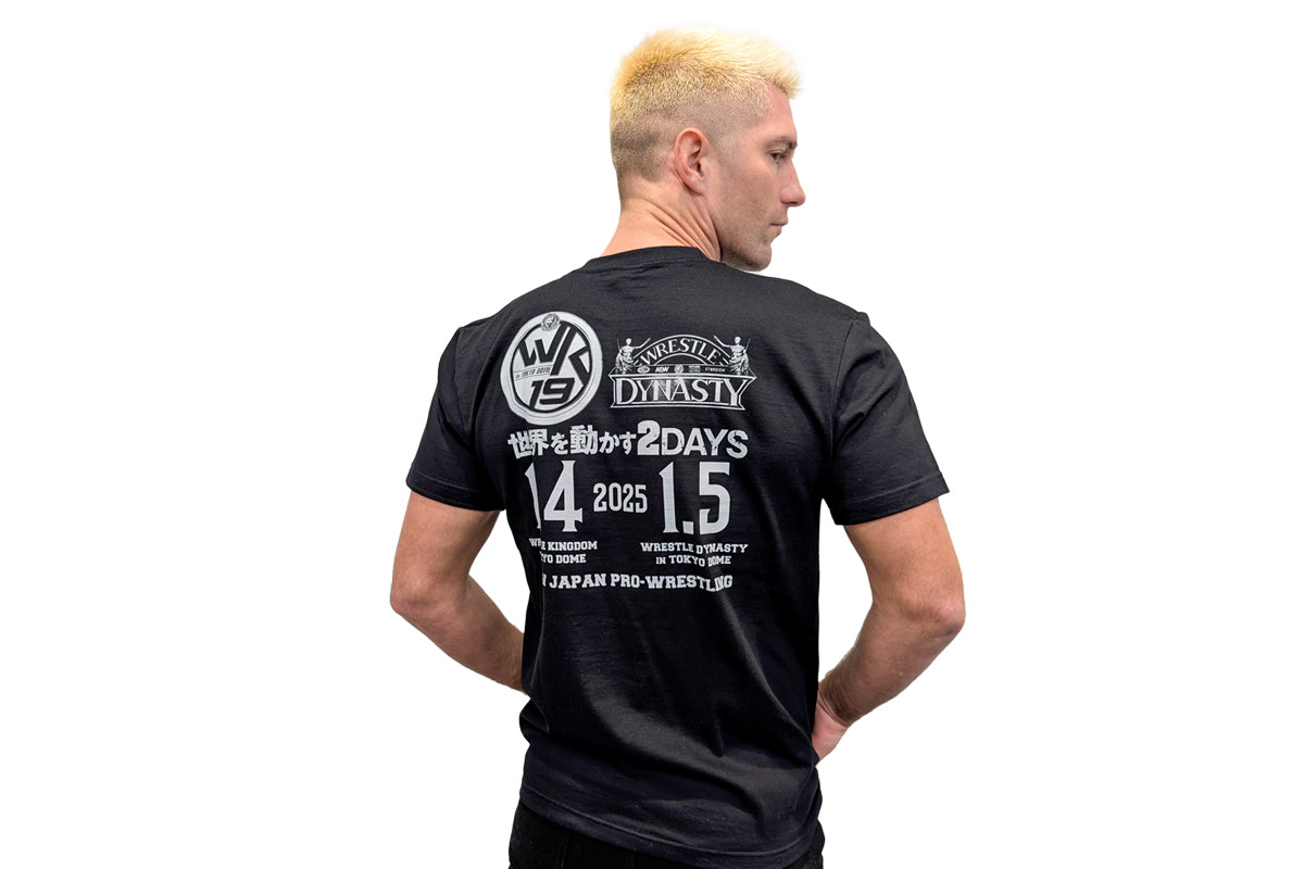 WRESTLE KINGDOM 19 大会記念 Tシャツ
