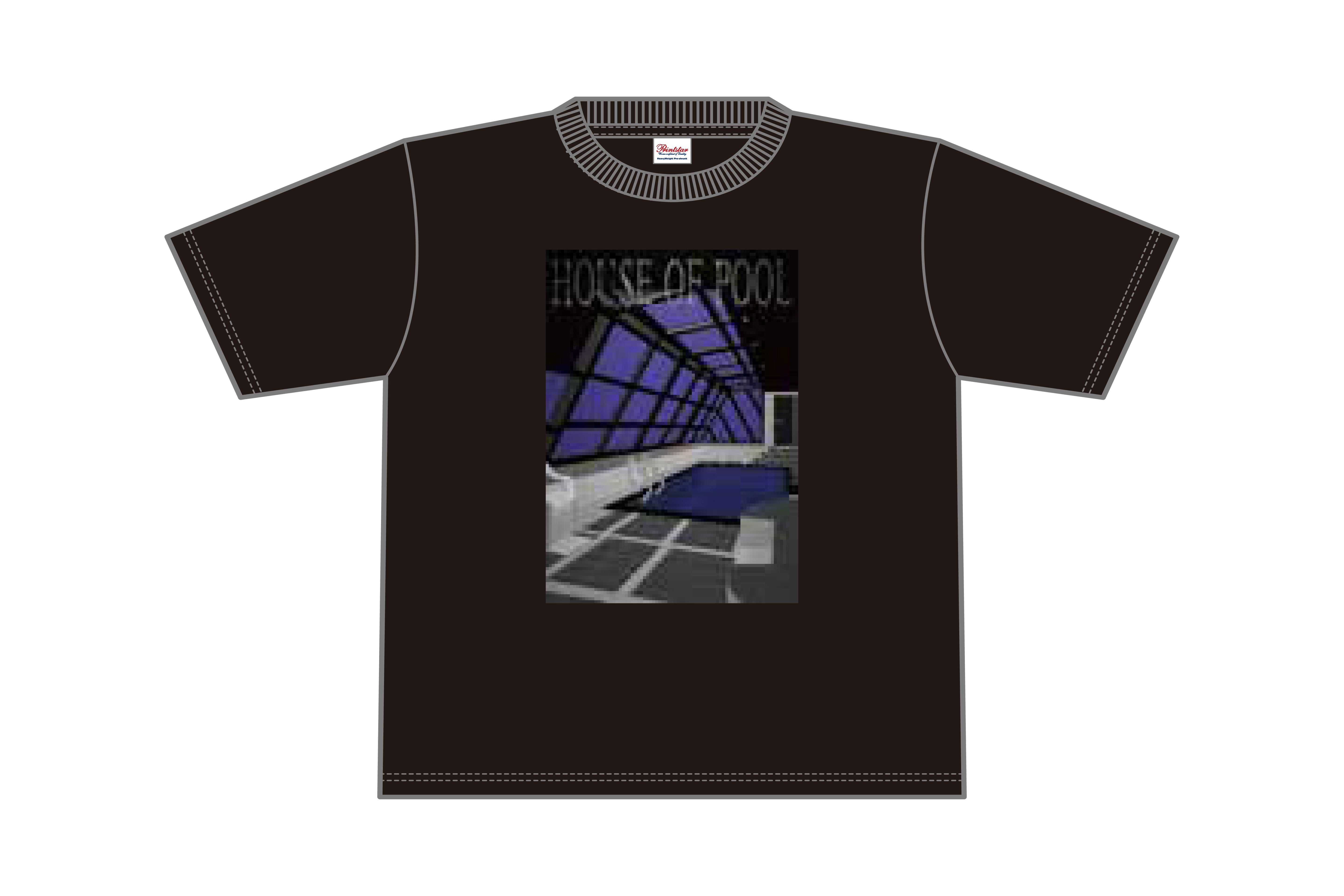 YOH「HOUSE OF POOL」ビッグシルエットTシャツ