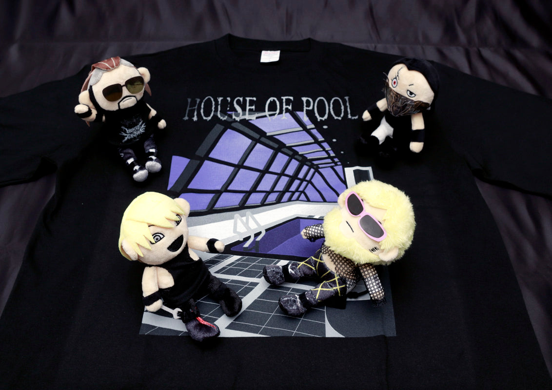 YOH「HOUSE OF POOL」ビッグシルエットTシャツ