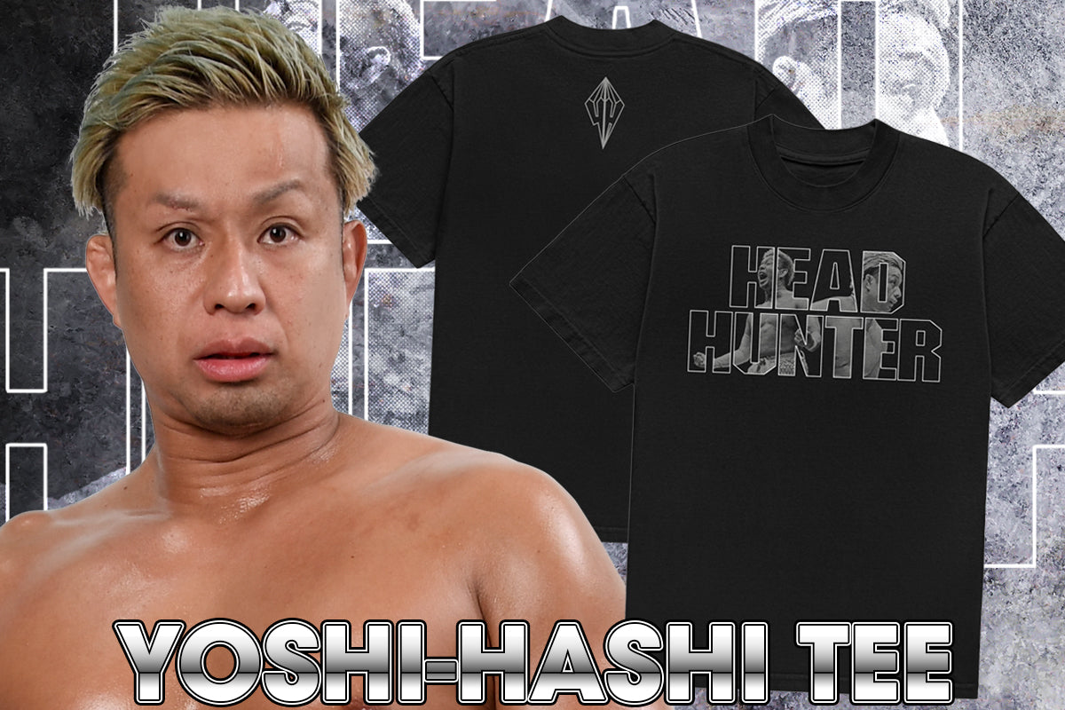 YOSHI-HASHI「HEAD HUNTER」ピクチャーTシャツ