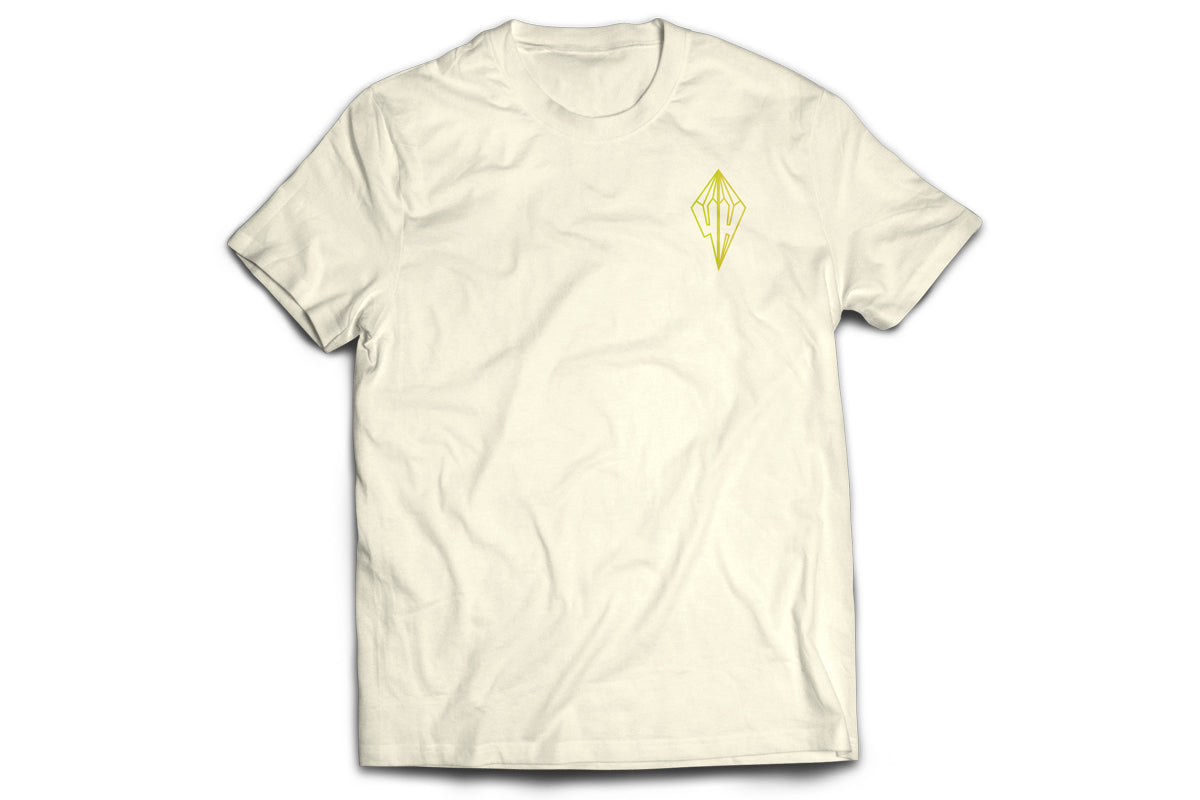 YOSHI-HASHI「Head Hunter」Tシャツ(アイボリー)