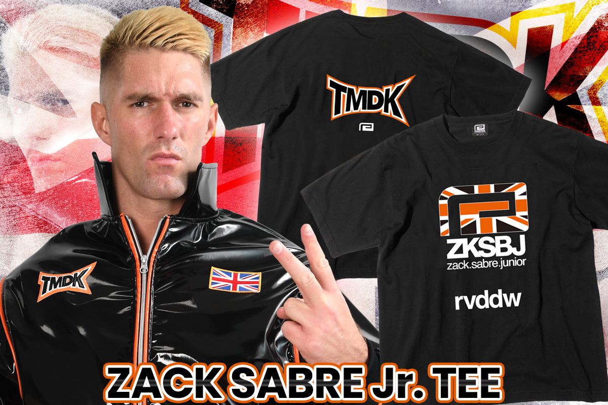 ザック・セイバーJr.「ZSJ BIG MARK TEE」(BLACK)