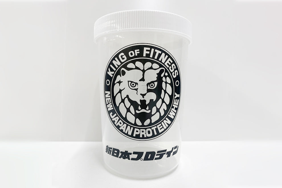 新日本プロテインオリジナルシェイカーセット(バニラ味/黒)