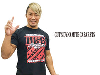 【残りわずか】棚橋弘至×ガッツダイナマイトキャバレーズ コラボTシャツ
