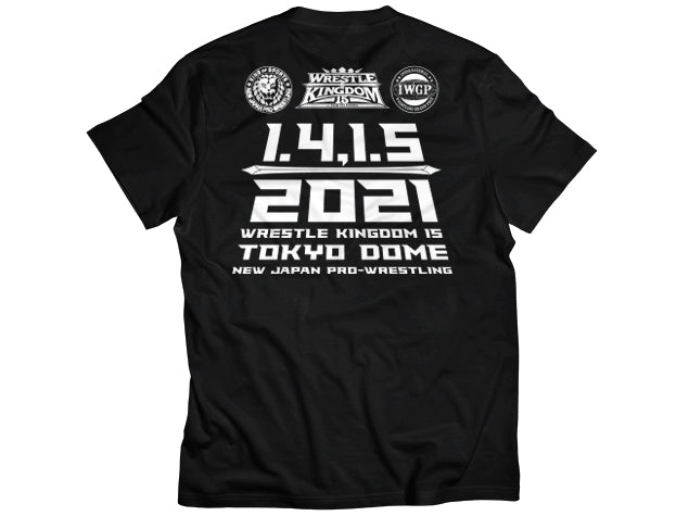 WRESTLE KINGDOM 15 大会記念 Tシャツ