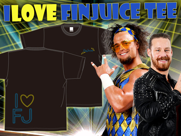 ジュース&フィンレー「I LOVE FJ」Tシャツ(ブラック)