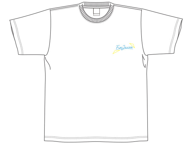 ジュース&フィンレー「I LOVE FJ」Tシャツ(ホワイト)