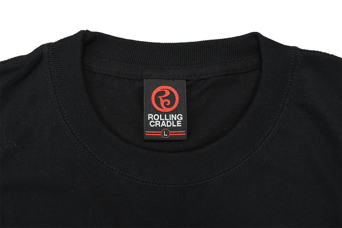エル・デスペラード×ROLLING CRADLE コラボTシャツ(ブラック×ホワイト)