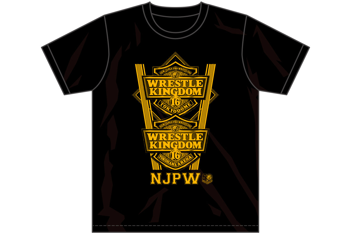 WRESTLE KINGDOM 16 大会記念 Tシャツ