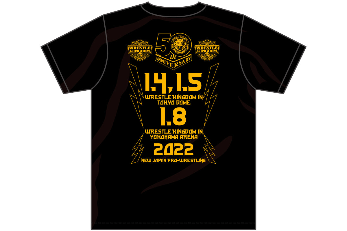 WRESTLE KINGDOM 16 大会記念 Tシャツ