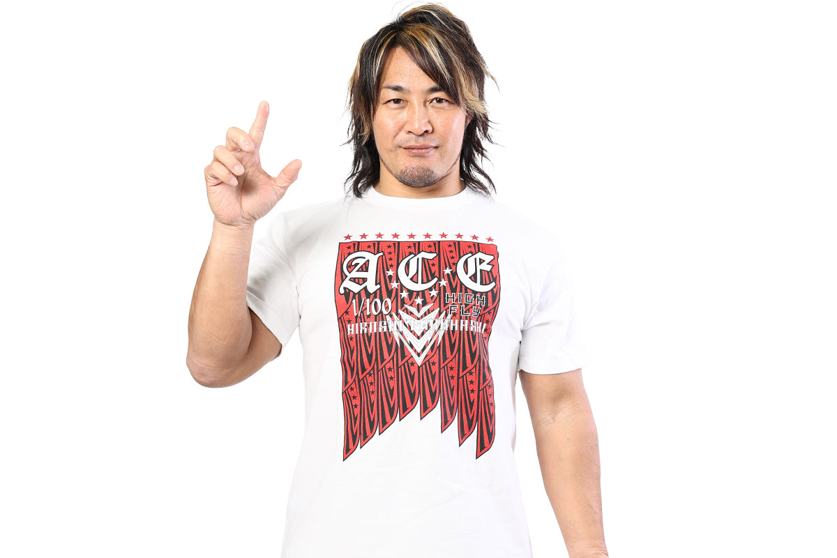 棚橋弘至×ガッツ・ダイナマイト・キャバレーズ コラボTシャツ