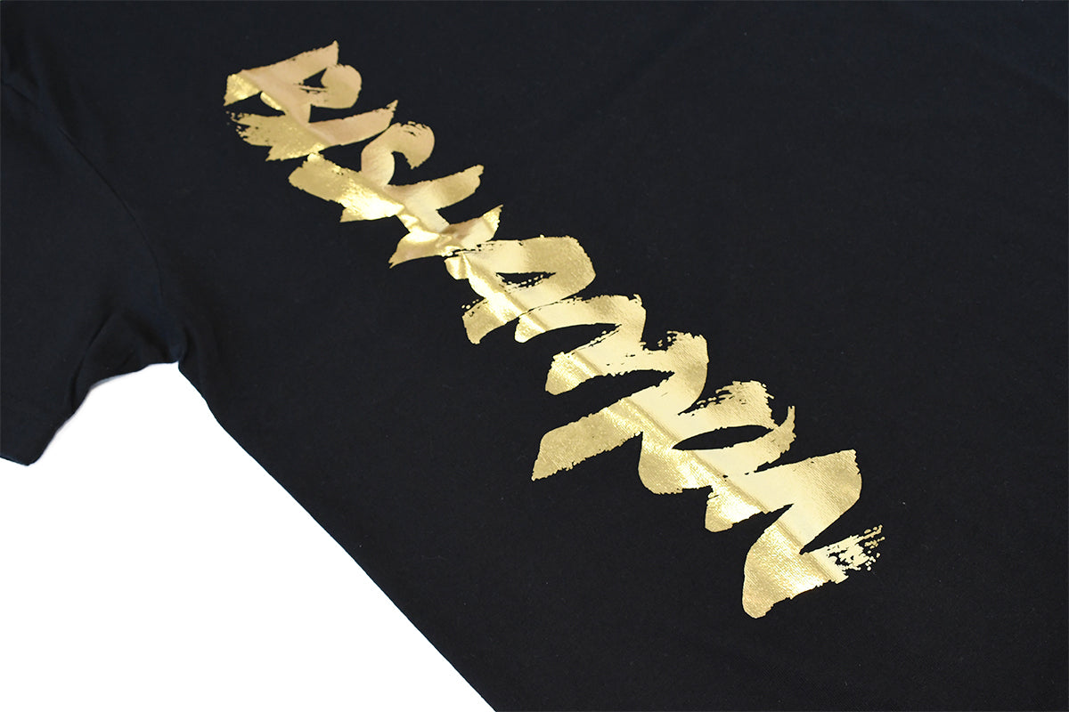 後藤洋央紀「BISHAMON」Tシャツ(金箔)