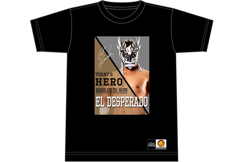 HAWKS×エル・デスペラード Todays HERO Tシャツ
