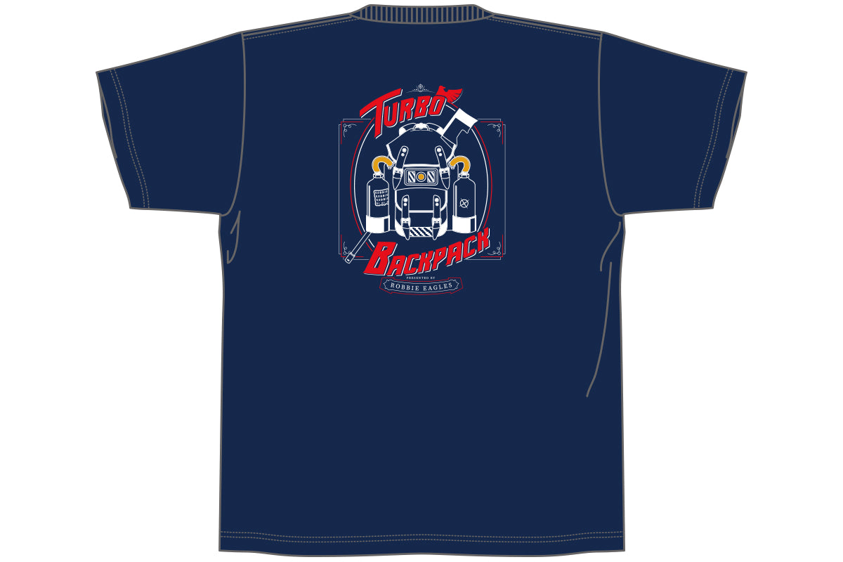 ロビー・イーグルス「TURBO BACKPACK」Tシャツ