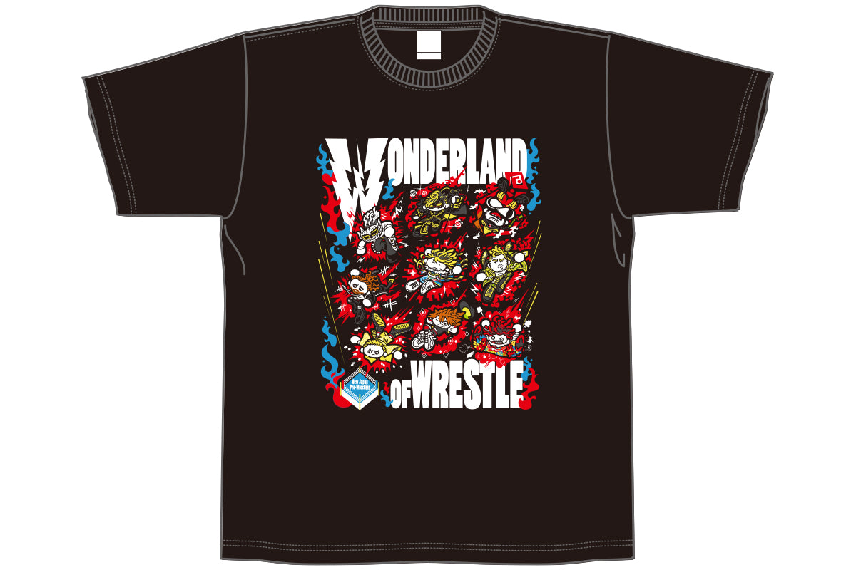 WONDERLAND OF WRESTLE Tシャツ（キタザワ. ver.）