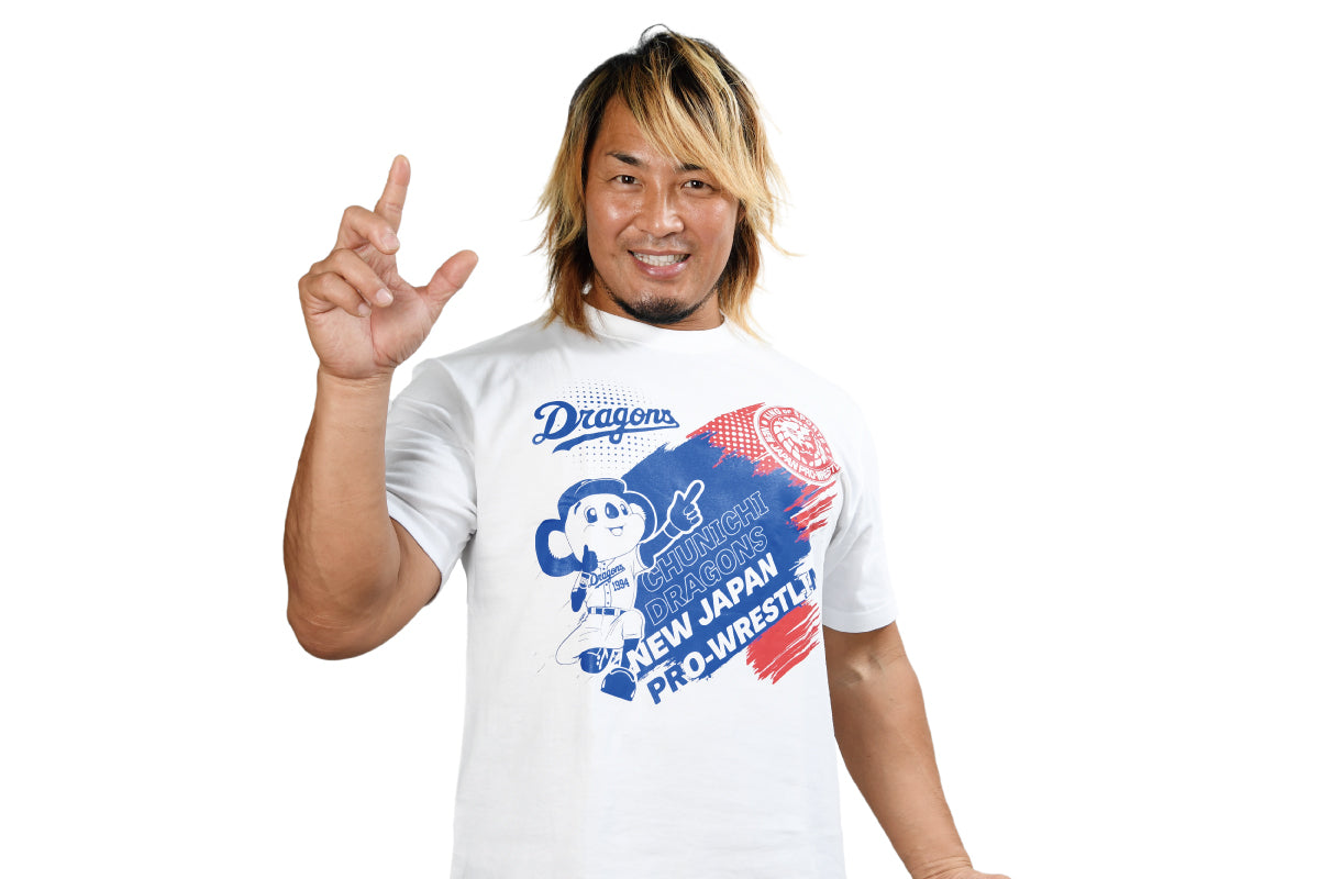 中日ドラゴンズ×新日本プロレス コラボTシャツ(2022)