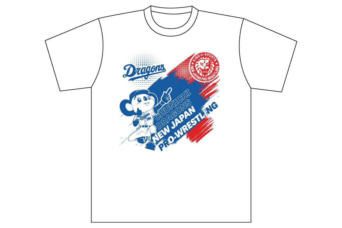 中日ドラゴンズ×新日本プロレス コラボTシャツ（2022）