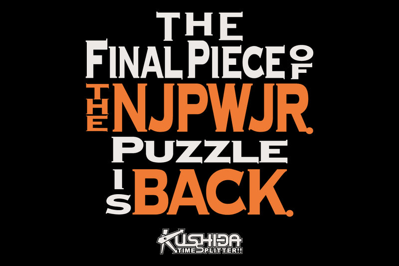 KUSHIDA「THE FINAL PIECE」Tシャツ