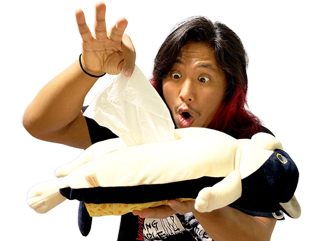 もちねこ ハチワレ BOXティッシュケース