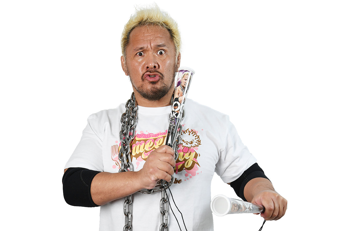 応援クリアツインバット 真壁刀義