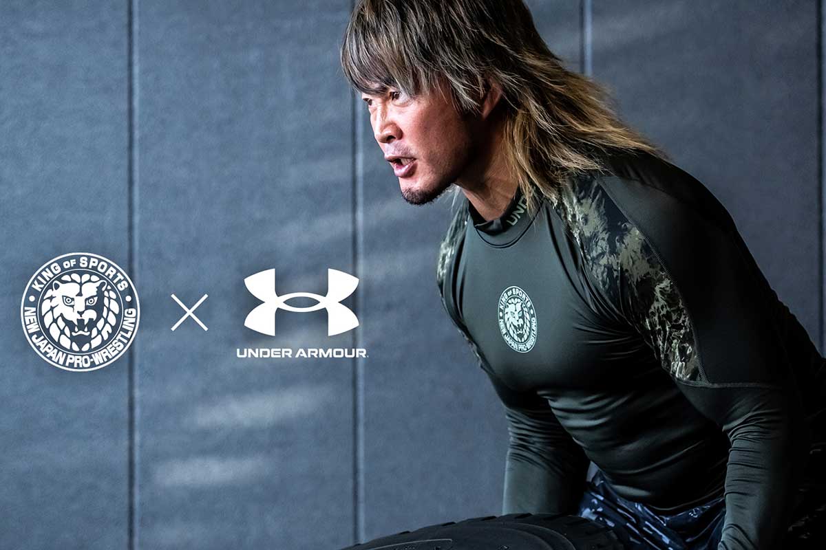 UA ライオンマーク コールドギアアーマー モック ノベルティ