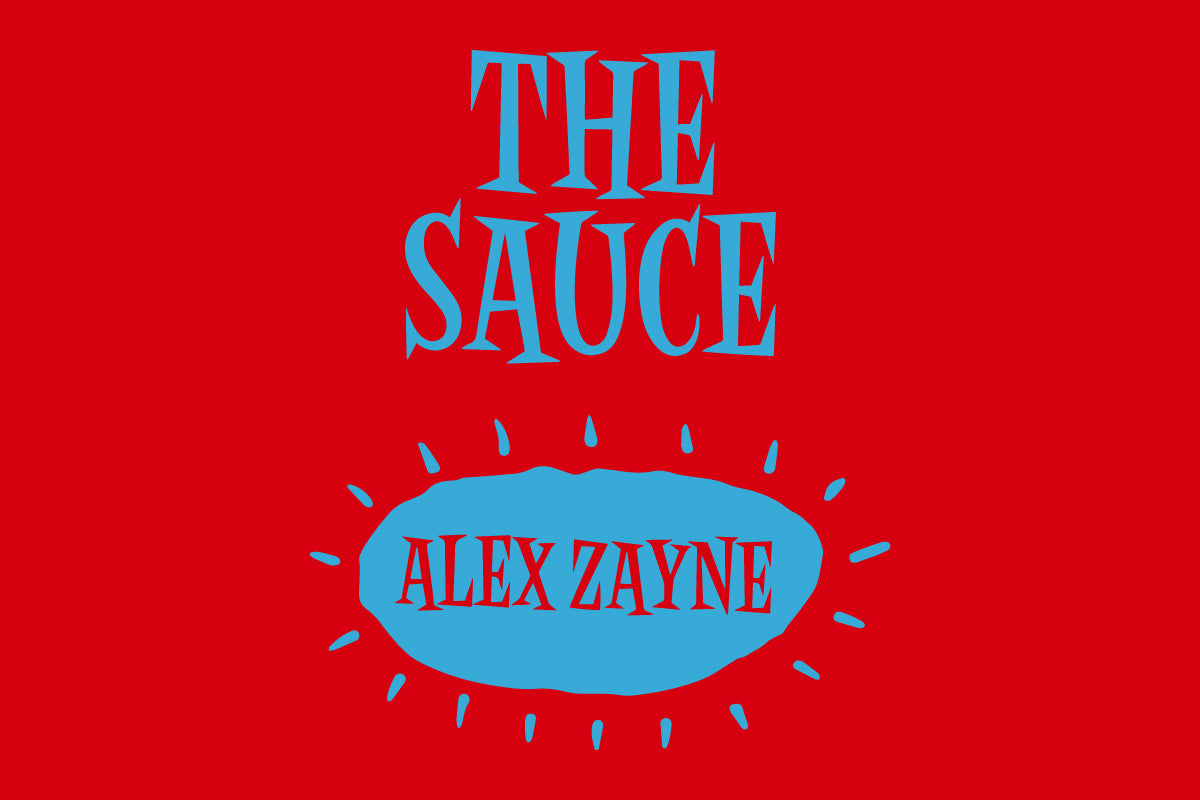 アレックス・ゼイン「HOT SAUCE」プルオーバーパーカー