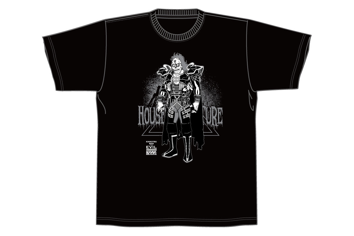 キン肉マンコラボ EVIL×キン骨マン Tシャツ(2022)