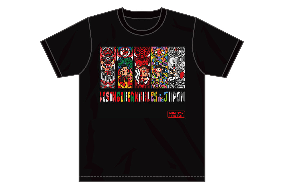 L・I・J「dotswrestler」Tシャツ(VITRAL) M