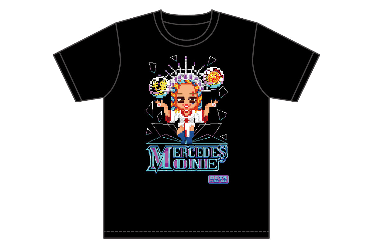 メルセデス・モネ「dotswrestler glass」Tシャツ