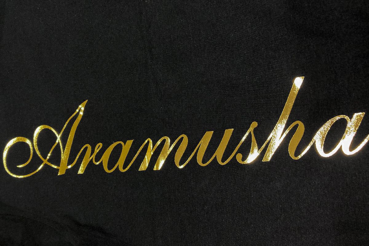 後藤洋央紀「ARAMUSHA」Tシャツ(金箔)