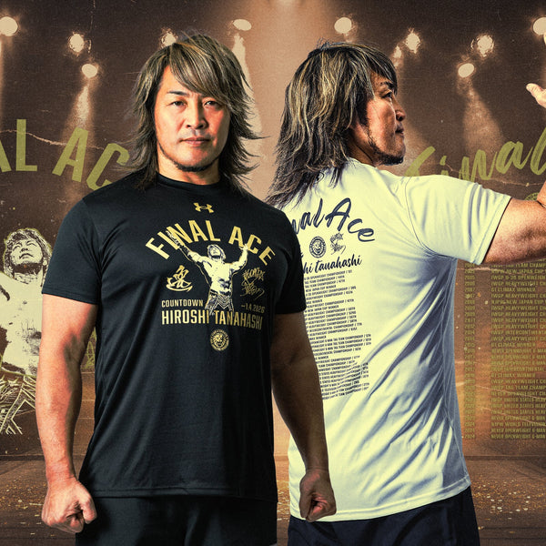 アンダーアーマー 棚橋弘至 FINAL ACE GRAPHIC Tシャツ 🔥新商品🔥「アンダーアーマー×棚橋弘至」の『FINAL ACE』コラボ