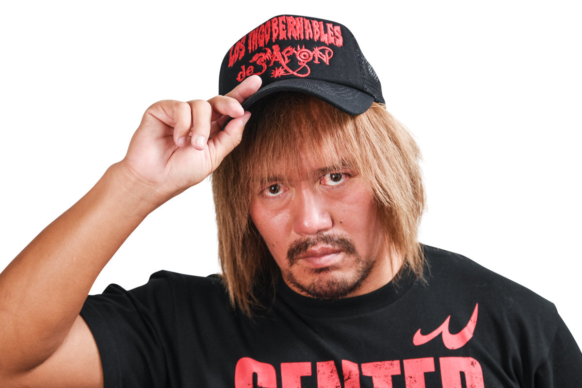 新日本プロレス L・I・J「CINCO」キャップ （ブラック×レッド） L・I・J「CINCO」キャップ [新日本プロレスリング] | 公式