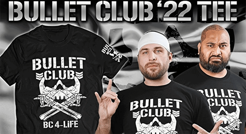 4/9両国新商品が勢ぞろい！BULLET CLUB、ライオンマークの新作Tシャツが完成！