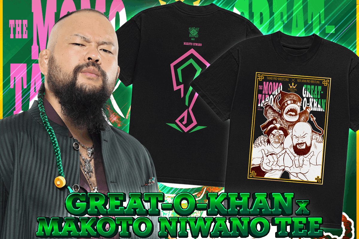 🔥新商品🔥-O-カーン、HENARE、鷹木&モロニーの新作Tシャツが完成！