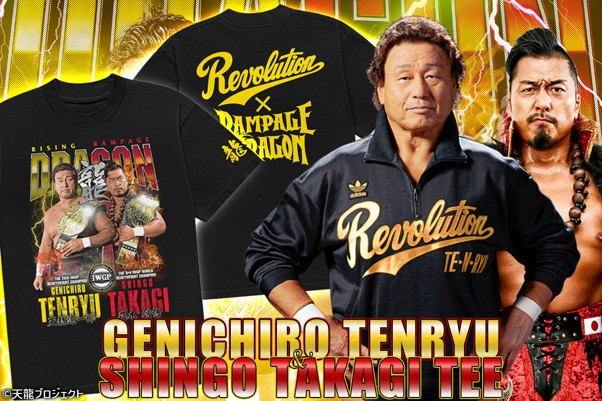 ✨再入荷✨天龍源一郎&鷹木信悟 コラボTシャツ