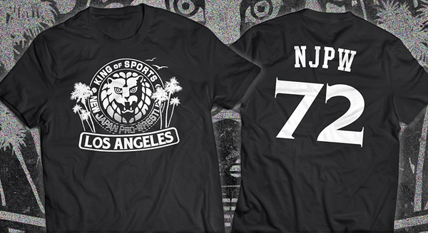 🔥新商品🔥「NJPW STRONG」「ライオンマークロサンゼルス」「エディ・キングストン」のTシャツが新着！