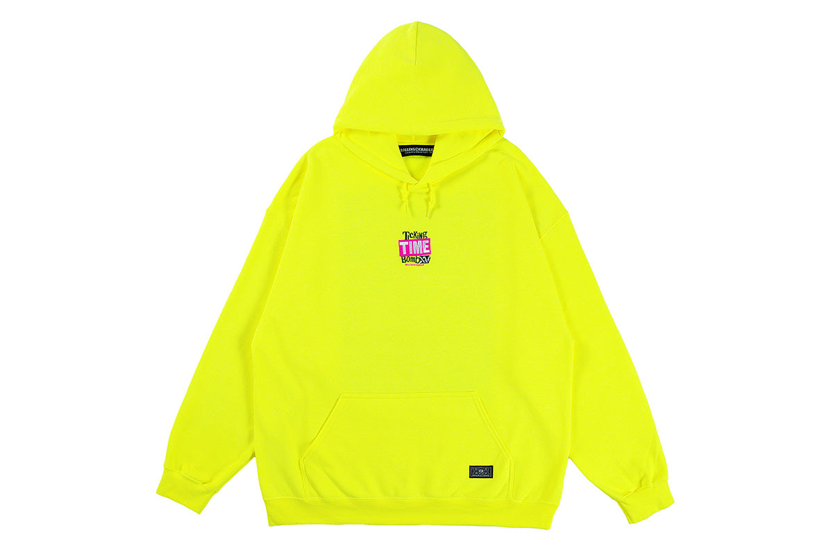 高橋ヒロム&ROLLING CRADLE PRODUCE 15thANNIVERSARY COLLABORATION プルオーバーパーカー（蛍光イエロー）