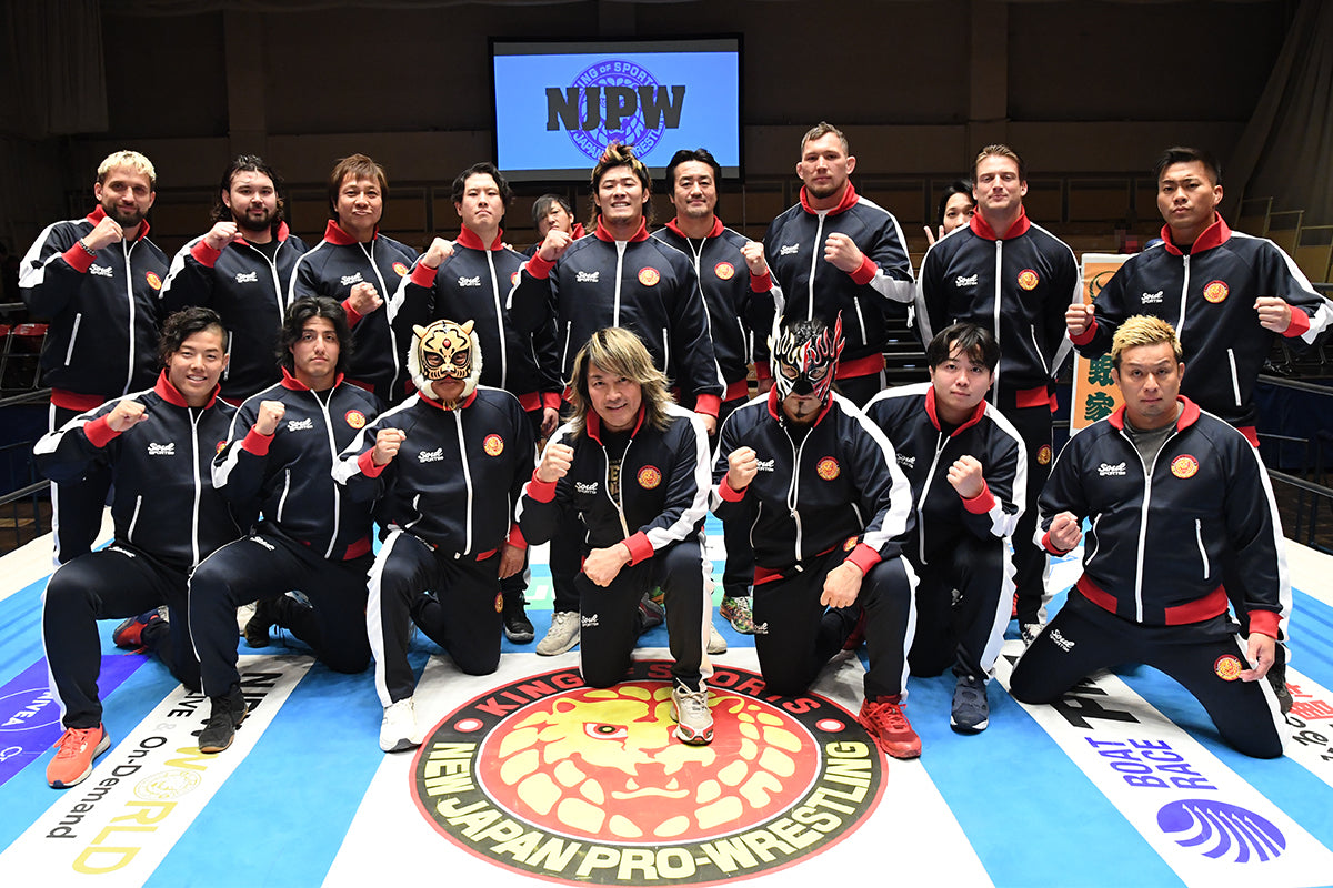 新日本プロレス SOUL SPORTS ジャージセットアップ(2026)