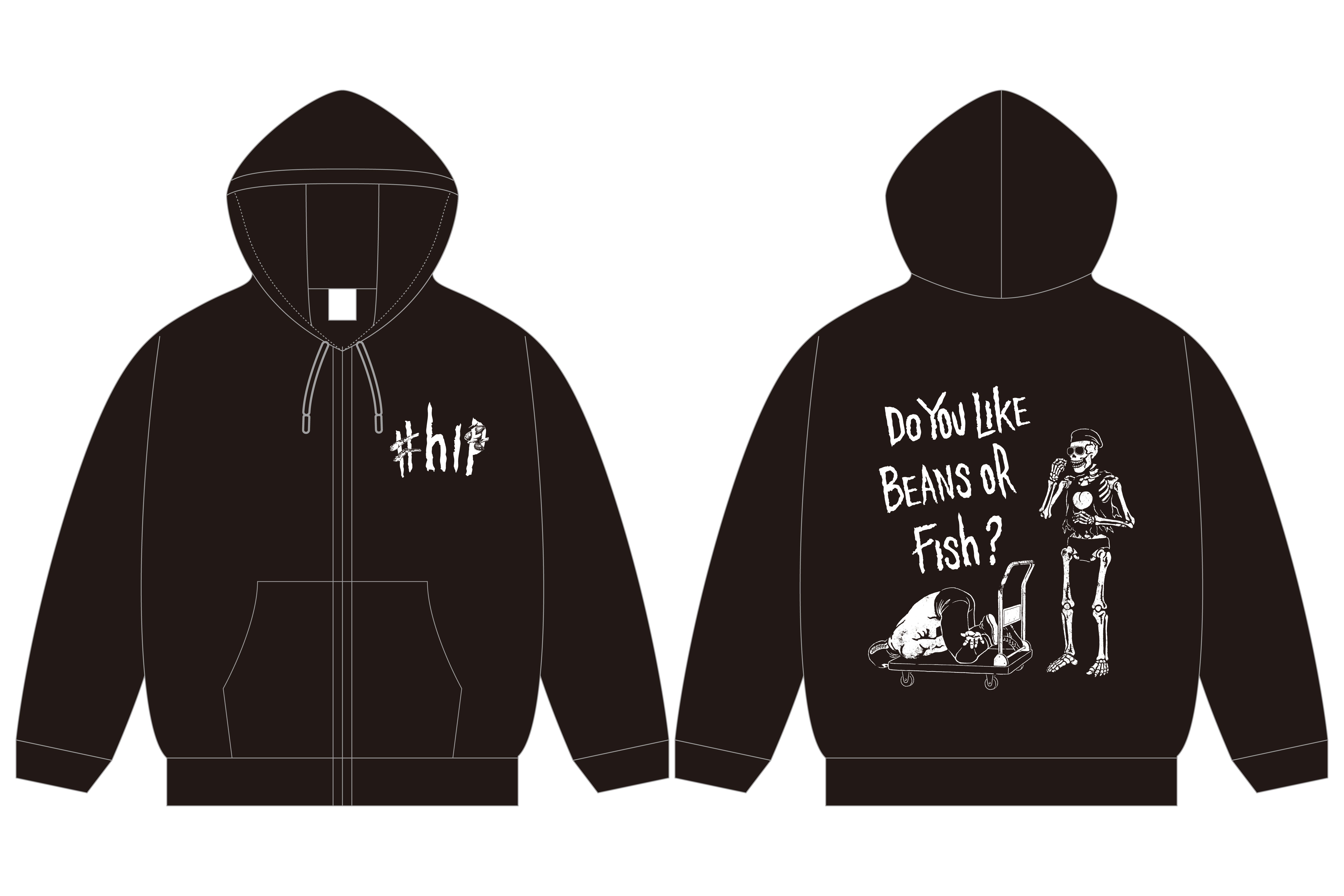 田口隆祐「HIP TOGO」パーカー