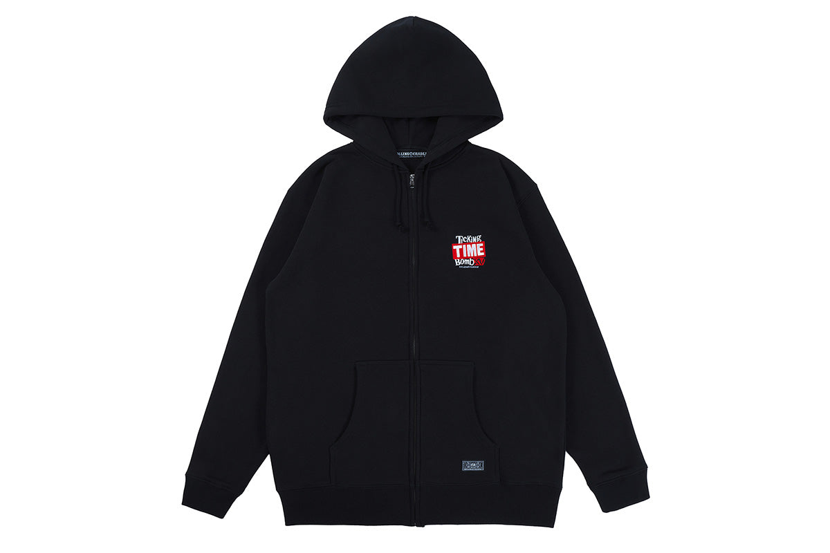 高橋ヒロム&ROLLING CRADLE PRODUCE 15thANNIVERSARY COLLABORATION ZIPパーカー（ブラック）