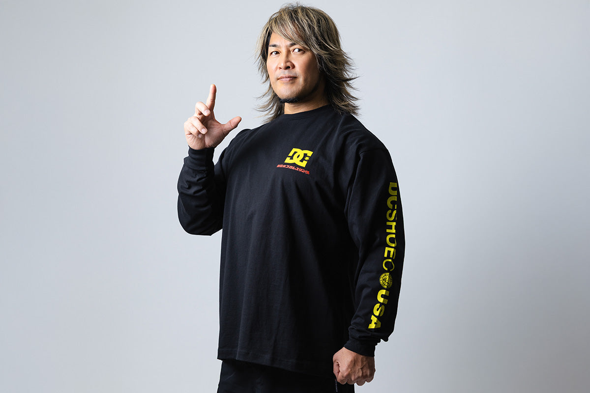 user_dc9c0edd DC SHOES × 新日本プロレス コラボ ロングスリーブ