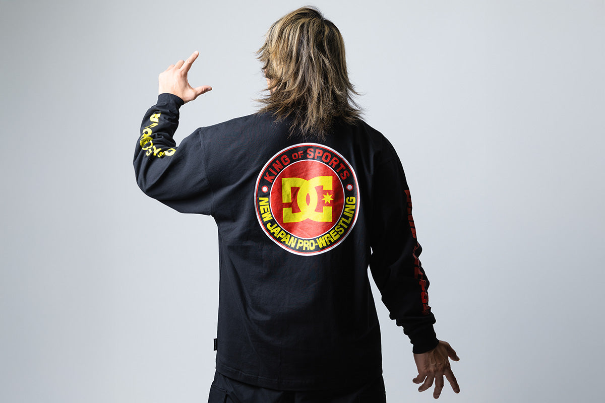 DC SHOES × 新日本プロレス コラボ ロングスリーブ
