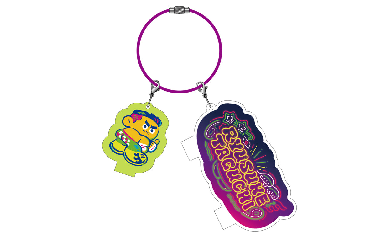 キラキラアクリル 在庫 BOSJ33 アクリルキーホルダーセット/Aセット