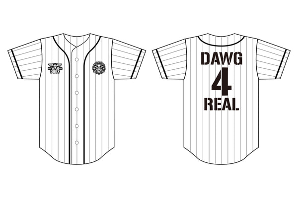 BULLET CLUB WAR DOGS「DAWGS 4 REAL」ベースボールシャツ