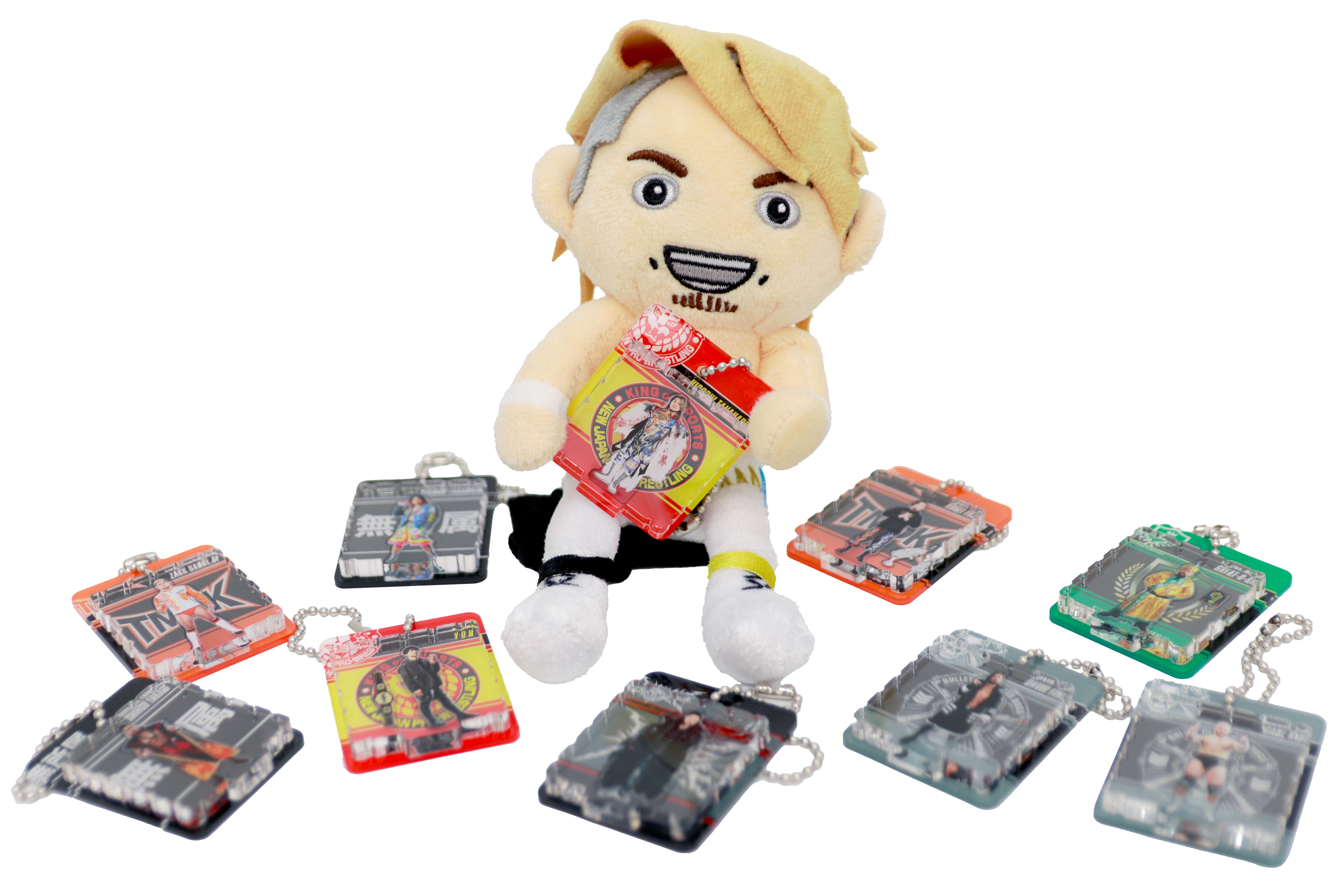 新日本プロレス ブリスター型 シークレットアクリルボールチェーン
