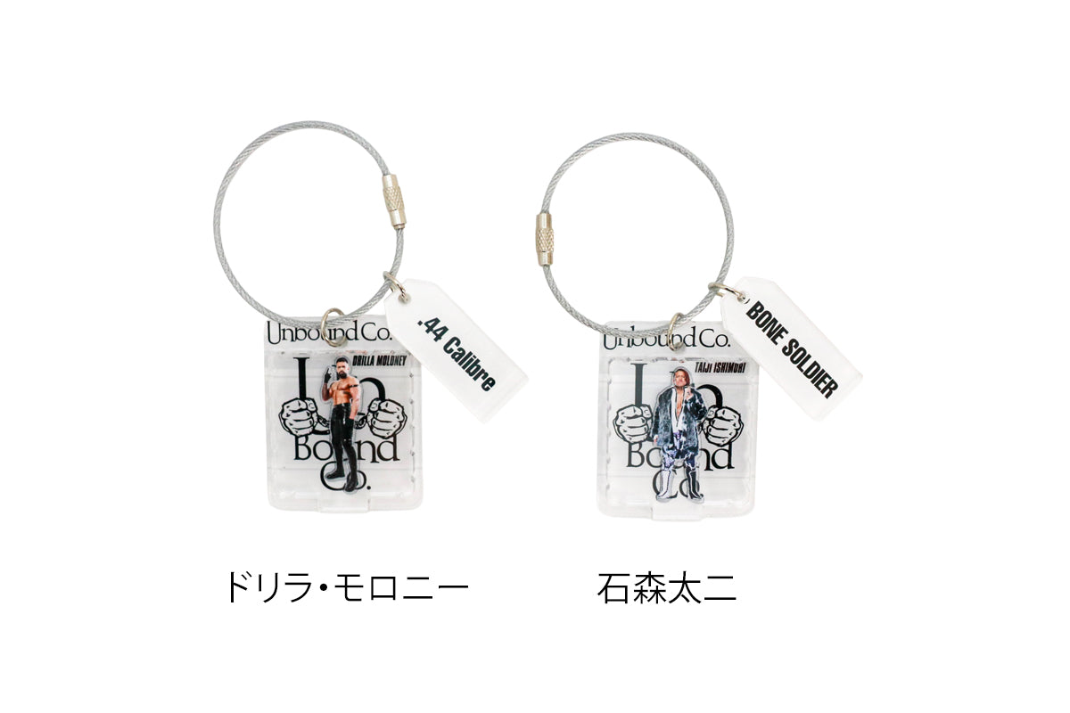 【第3弾/コンプリートセット】新日本プロレス ブリスター型シークレットアクリルキーホルダー